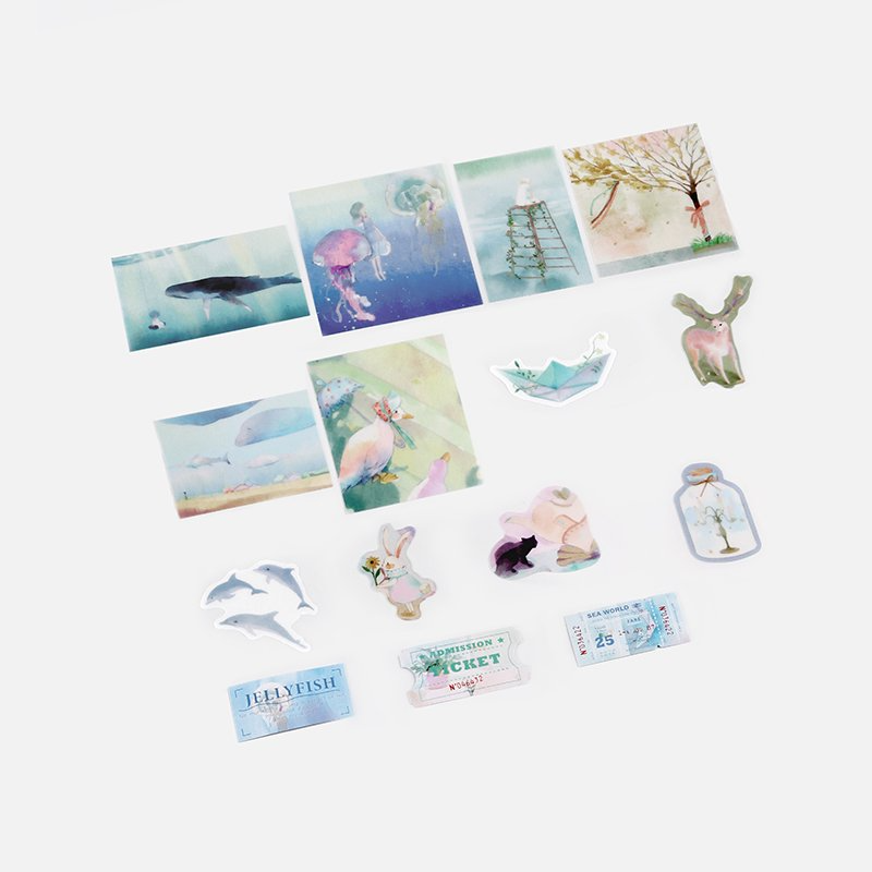 BGM Deco Sticker - Fantasy Trip - Animal Adventure