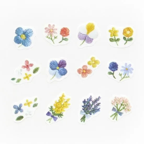Bande - Small Flowers Blooming in the Embroidered Forest