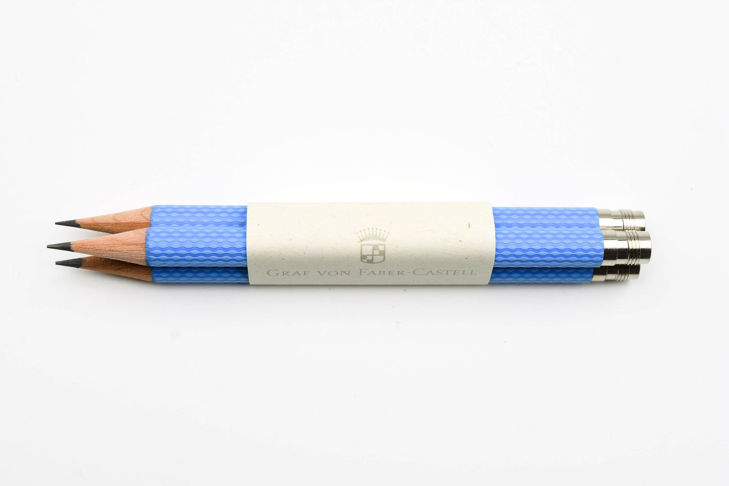 Faber-Castell - Graf von Faber-Castell Perfect Pencil - Gulf Blue Pocket Pencils - Pack of 3