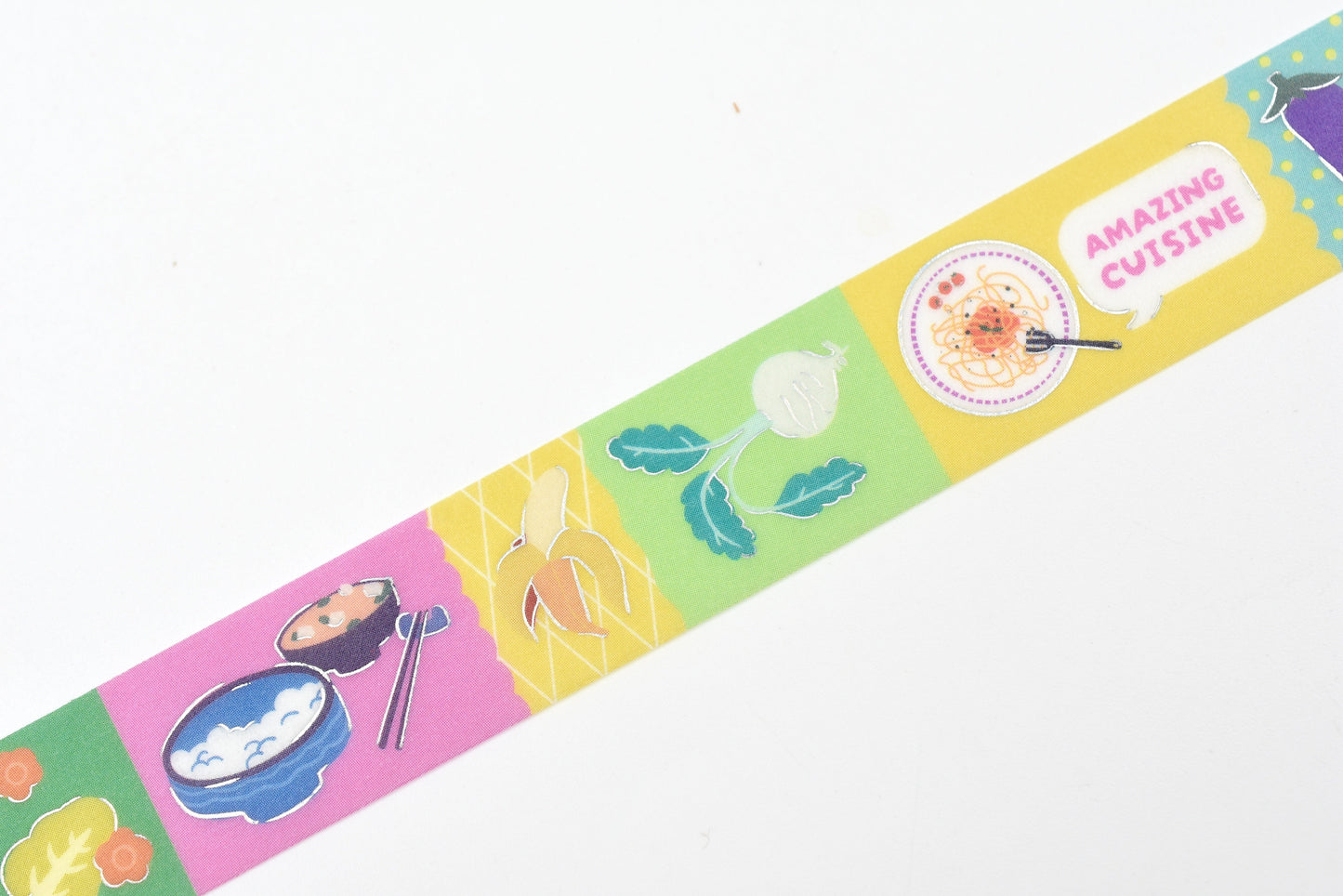 BGM Life Washi Tape - Foil Stamping - Pop Food