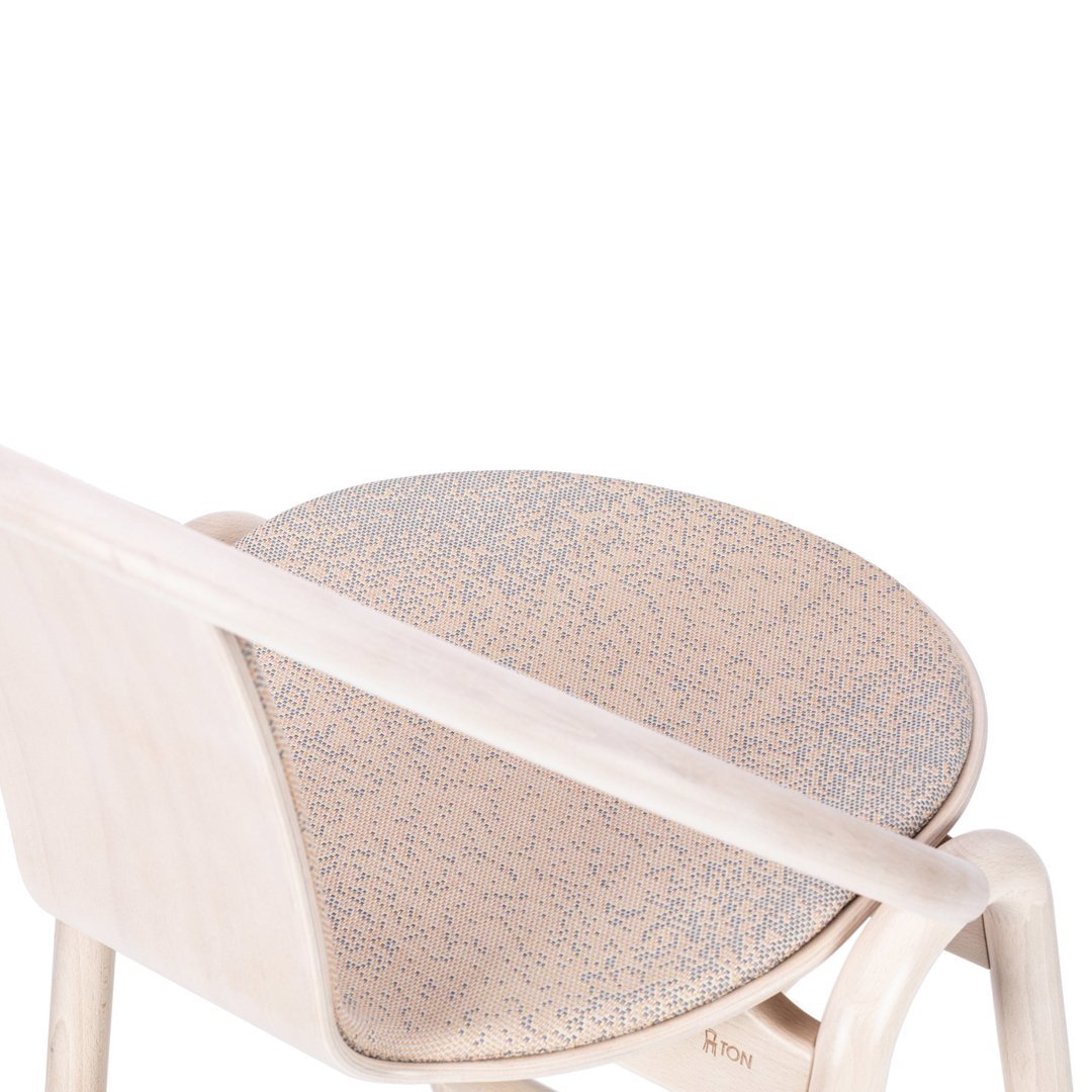 Again Barstool - Upholstered - Beech Frame