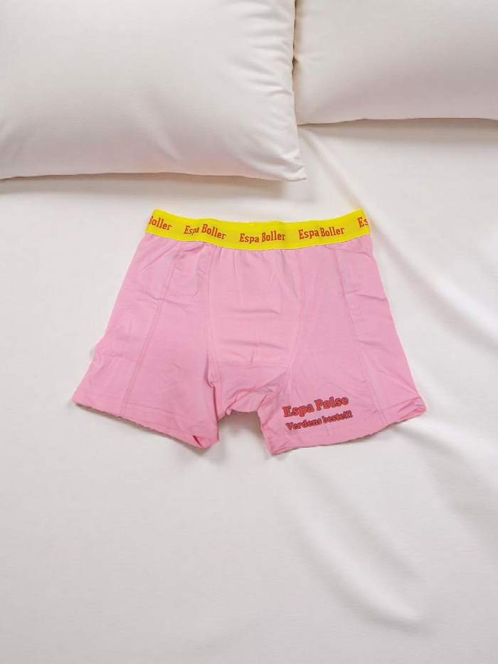 Bomulls Boxer Rosa