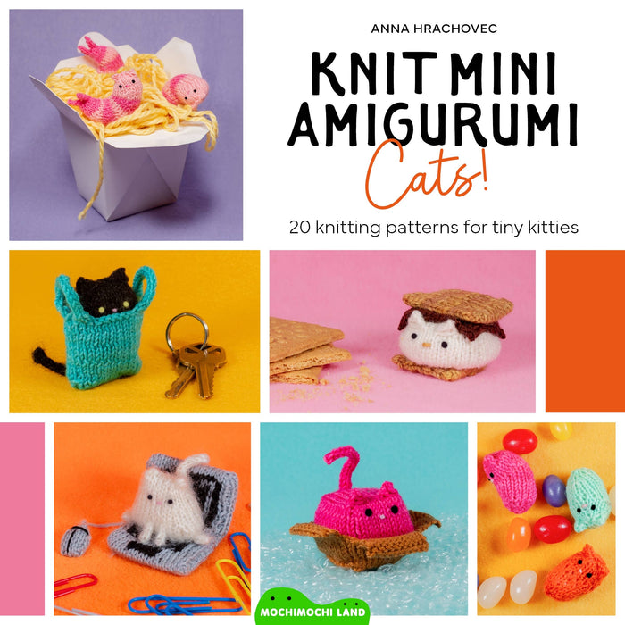 Knit Mini Amigurumi Cats!