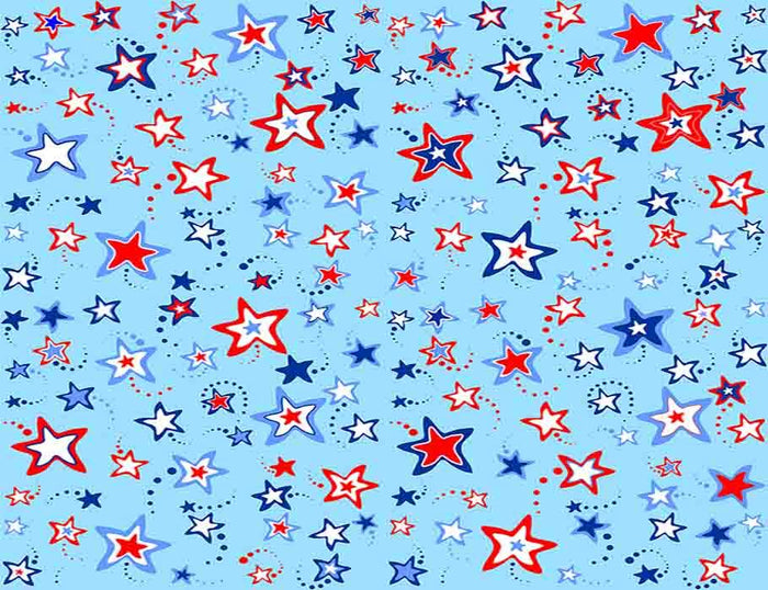 Printed Abstract Stars With Blue Background Photography Backdrop J-0192 Shopbackdrop