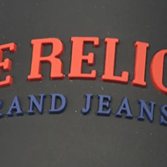 True Religion Men's Weezy Slides Black