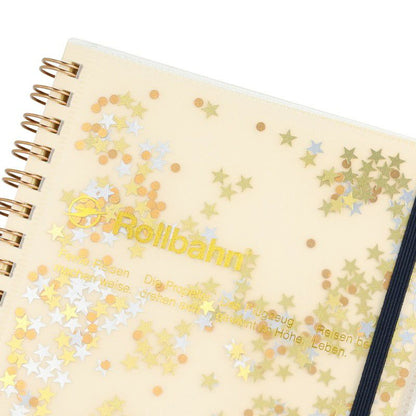 Delfonics Rollbahn Spiral Notebook - Pocket Memo Large - Glitter - Special Edition