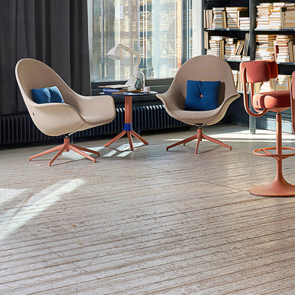 Atticus 03 Lounge Chair  - High -  5 Star Swivel Base