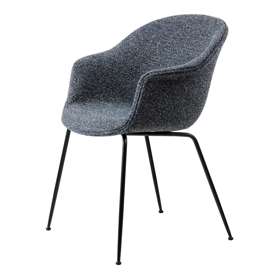 Bat Dining Chair - Conic Base - Fully Upholstered