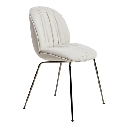 Beetle Soft Dining Chair - Conic Base - Fully Upholstered