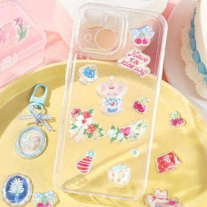 BGM 3D Sticker Sheet - Kyururun - Merci