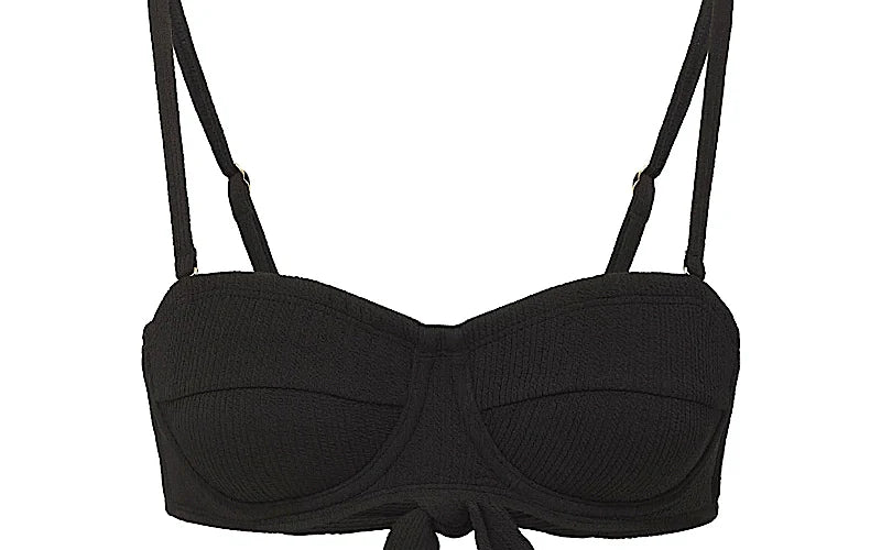 Nellie-Side Tie High Waist Bikini