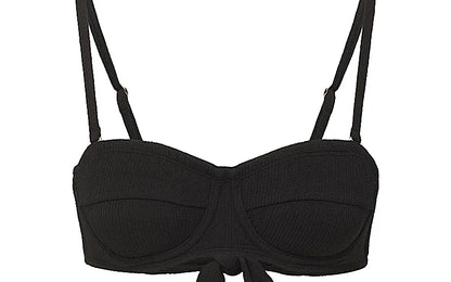 Nellie-Side Tie High Waist Bikini