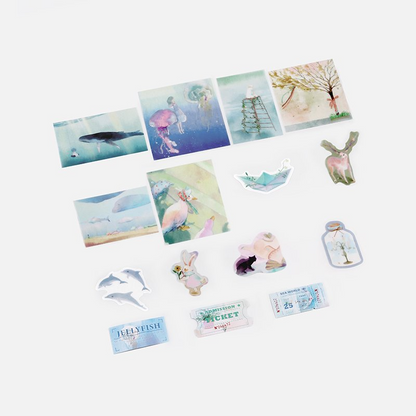 BGM Deco Sticker - Fantasy Trip - Animal Adventure