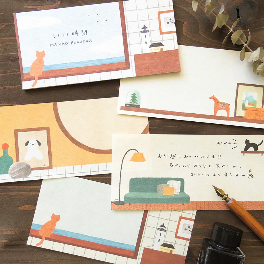 Cozyca - Mariko Fukuoka Note Pad - Good Time