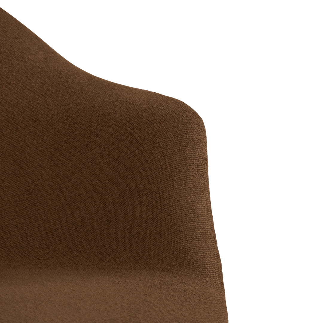 Bat Dining Chair - Conic Base - Fully Upholstered