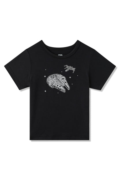 Toddler Basic Tee in Millennium Falcon™
