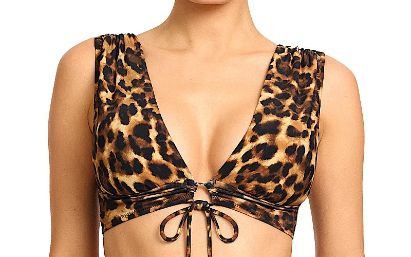 Olivia V Plunge-Olivia Twist Bikini