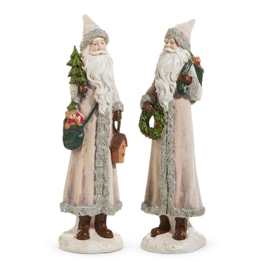 18.25” woodland santa