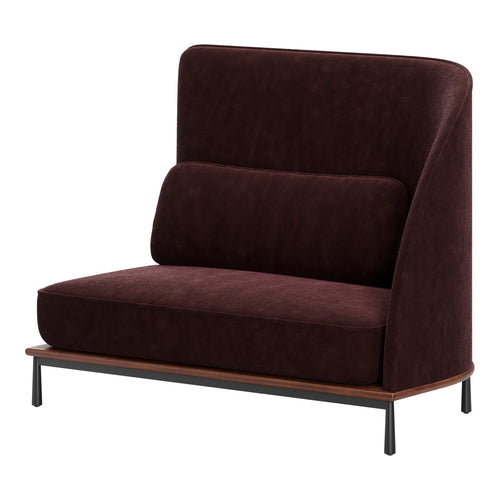 Arc High Back 2-Seater Sofa - Right