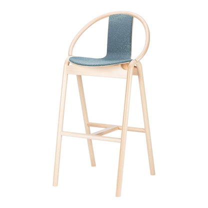Again Barstool - Upholstered - Beech Frame