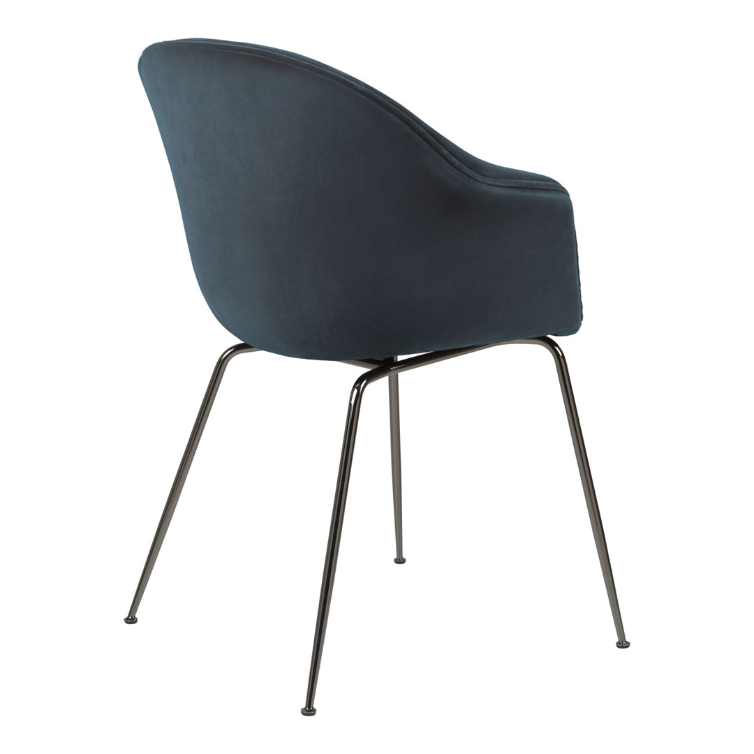 Bat Dining Chair - Conic Base - Fully Upholstered