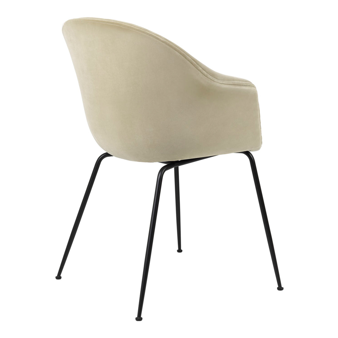 Bat Dining Chair - Conic Base - Fully Upholstered
