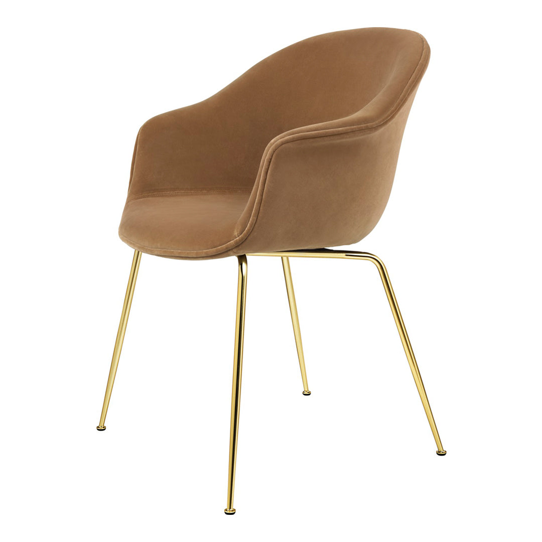Bat Dining Chair - Conic Base - Fully Upholstered