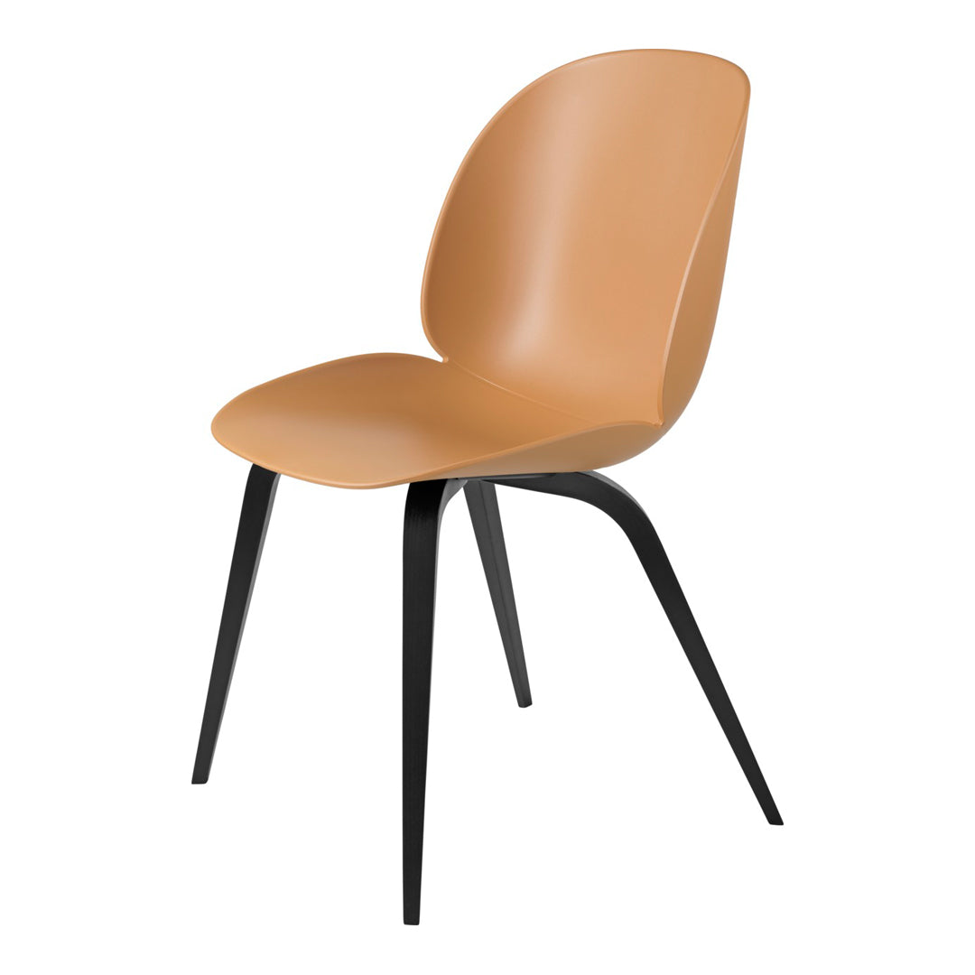 Beetle Dining Chair - Wood Base - Unupholstered