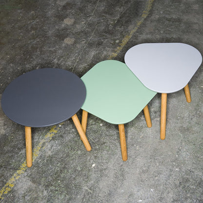 Bruse Triangular Sofa Table