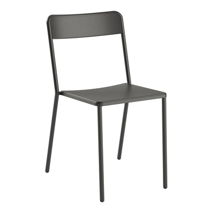C1.1 Outdoor Side Chair - Solid Back