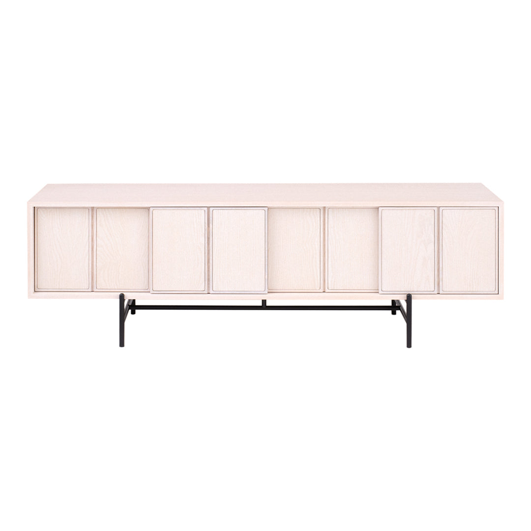 Canvas Media Unit - Wood Doors