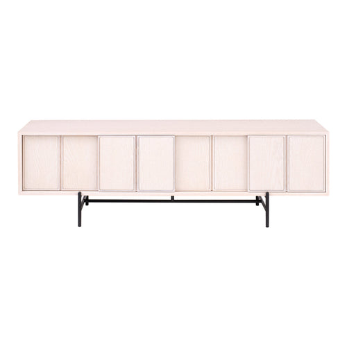 Canvas Media Unit - Wood Doors