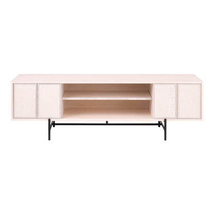 Canvas Media Unit - Wood Doors