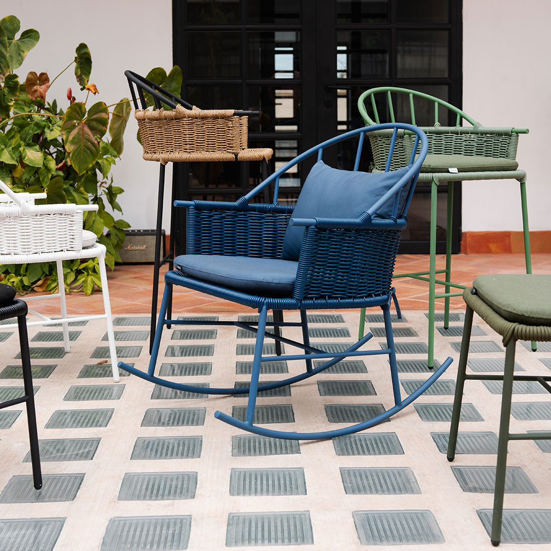 1730 Outdoor Rocking Chair w/ Cushion