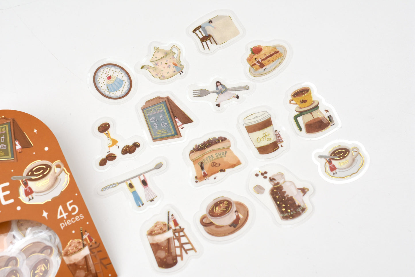 BGM Flake Stickers - Foil Stamping - Petit Story