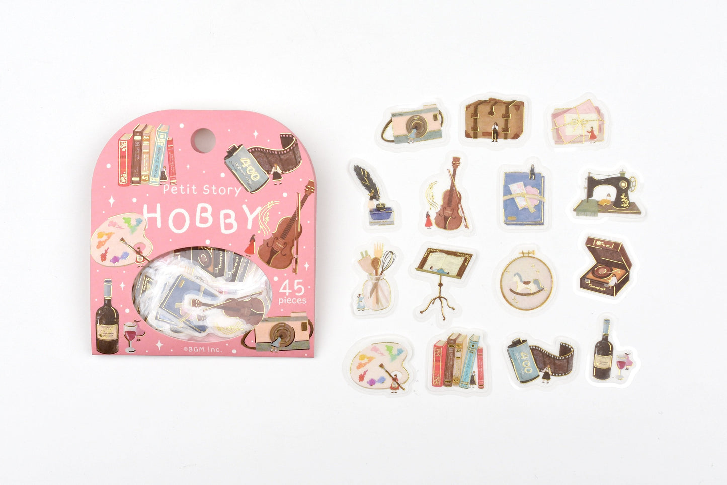 BGM Flake Stickers - Foil Stamping - Petit Story
