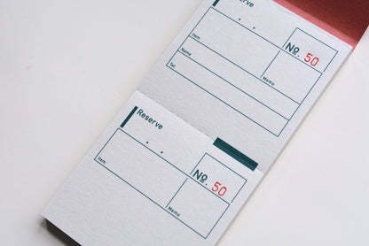 Classiky - Drop Around Receipt Pad
