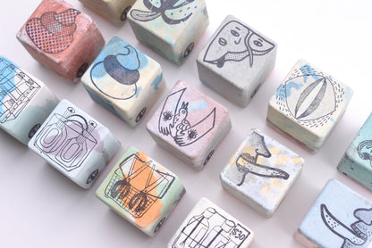 Dan Wei Industry - Cement Rubber Stamp - Motifs