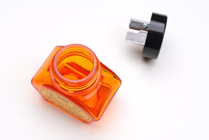 Dux Glass Inkwell Style Pencil Sharpener - Metal Insert
