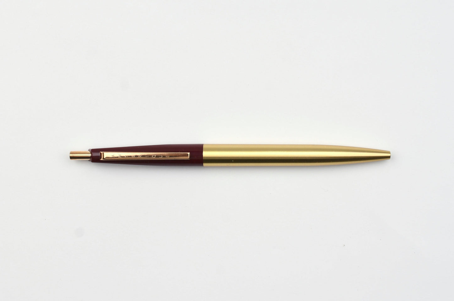 Anterique Stationers Ultra-Low Viscosity Ballpoint Pen - 0.5mm - Brass Edition