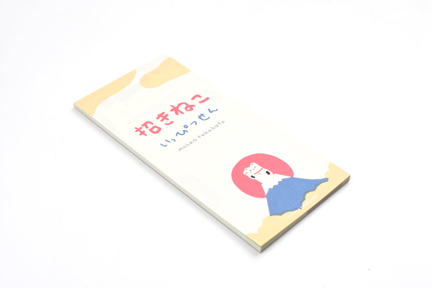 Cozyca - Masao Takahata Note Pad - Lucky Cat