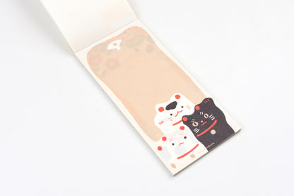 Cozyca - Masao Takahata Note Pad - Lucky Cat