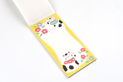 Cozyca - Masao Takahata Note Pad - Lucky Cat