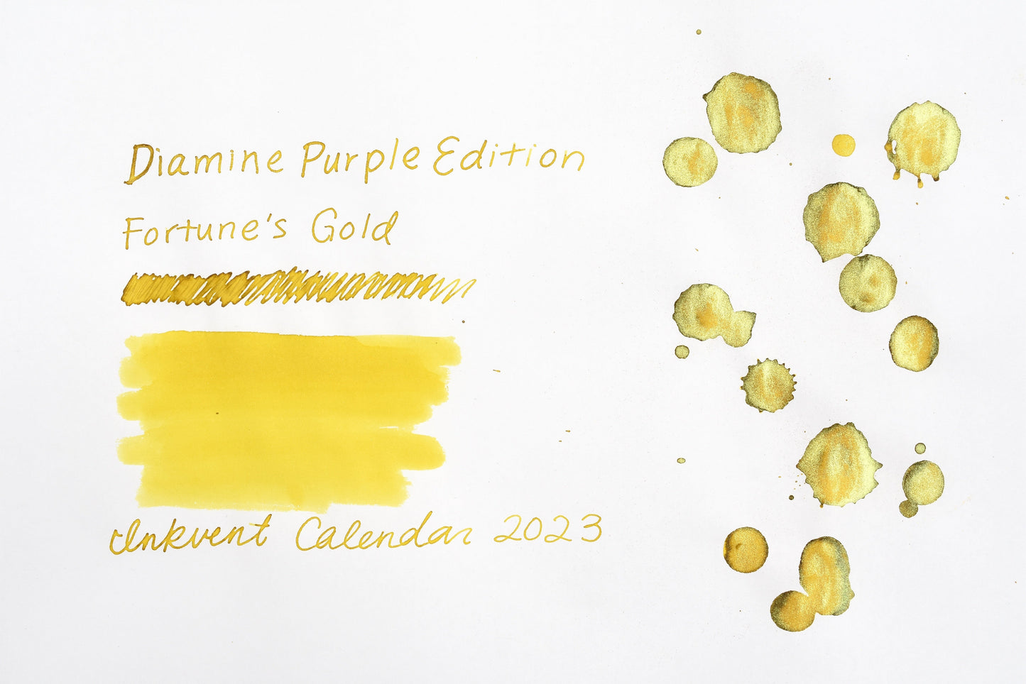 Diamine Purple Edition - Chameleon - Fortunes Gold