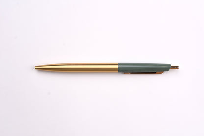 Anterique Stationers Ultra-Low Viscosity Ballpoint Pen - 0.5mm - Brass Edition