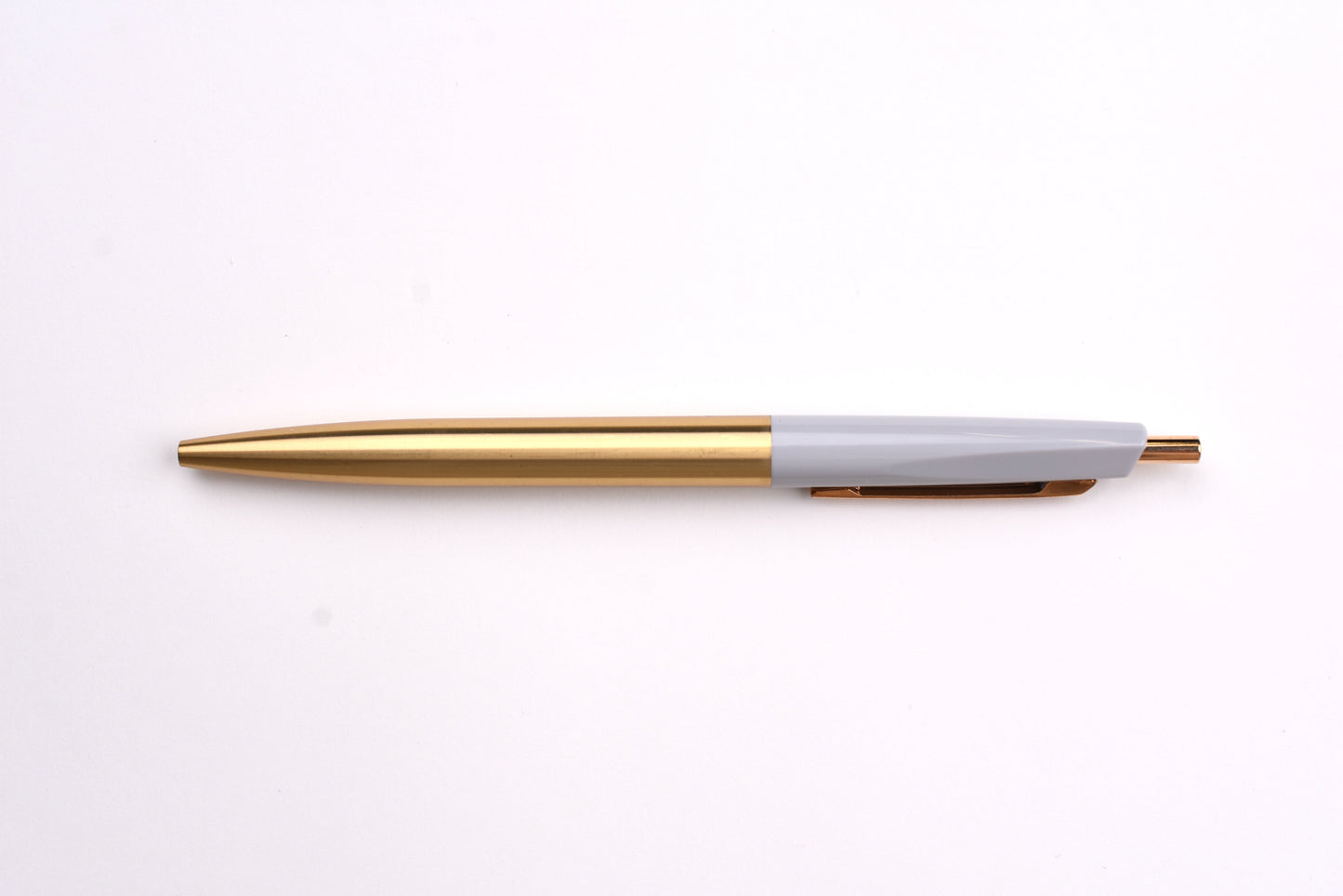Anterique Stationers Ultra-Low Viscosity Ballpoint Pen - 0.5mm - Brass Edition