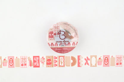 Beverly Baum Label Roll Stickers - Girly