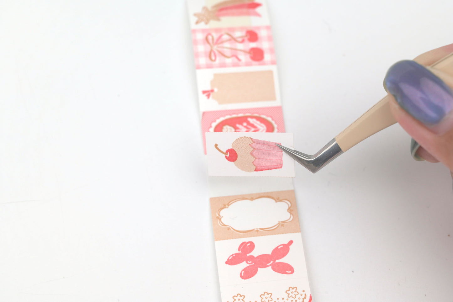 Beverly Baum Label Roll Stickers - Log
