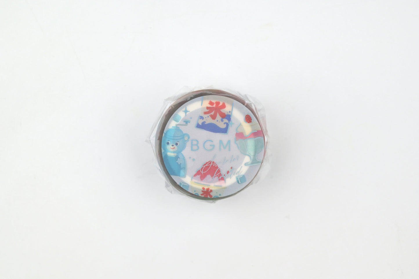 BGM Clear Tape - Foil Stamping - 2026 Summer Limited - Summer-Colored Ice
