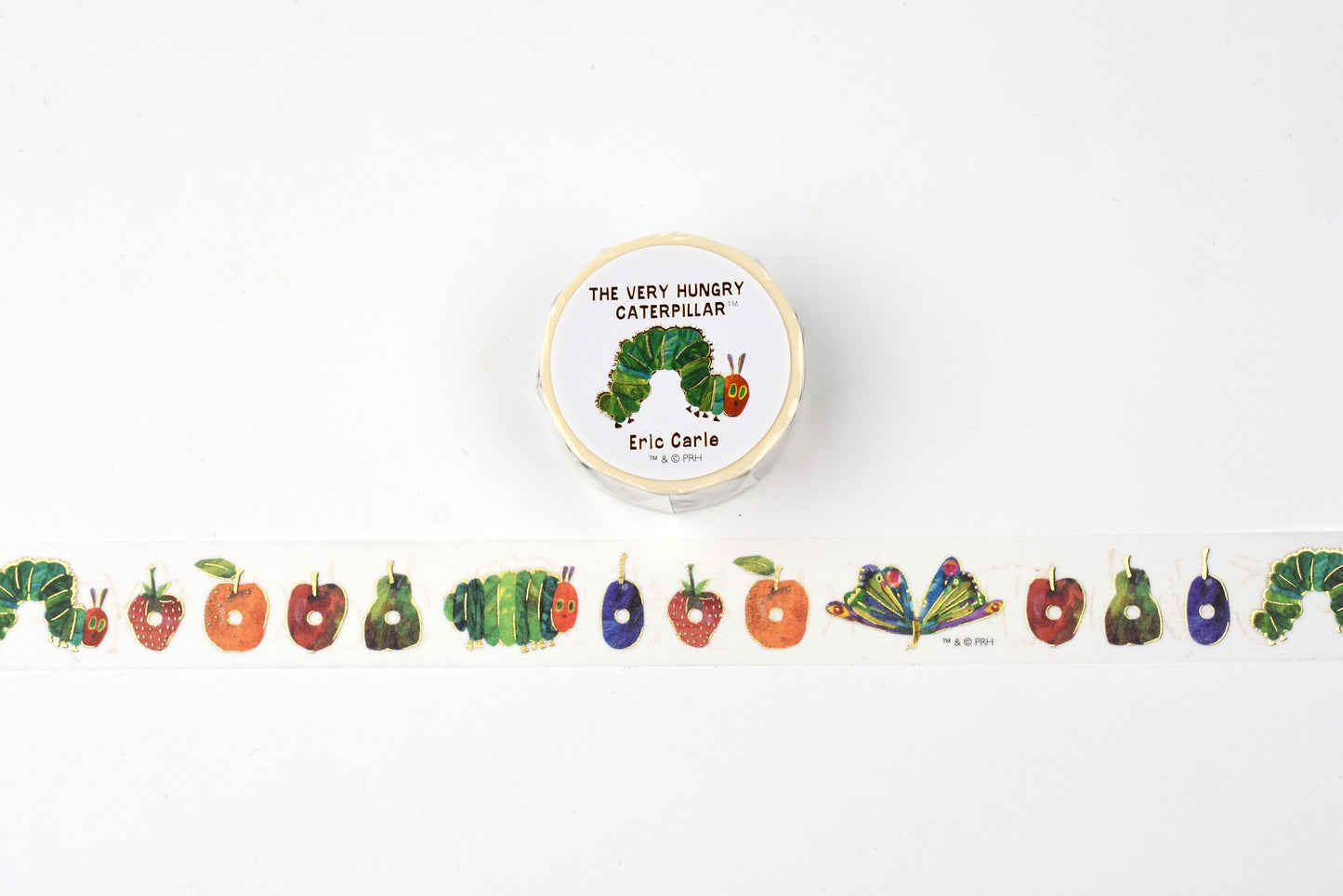 Cozyca - Eric Carle Foil Stamping Washi Tape - The Very Hungry Caterpillar